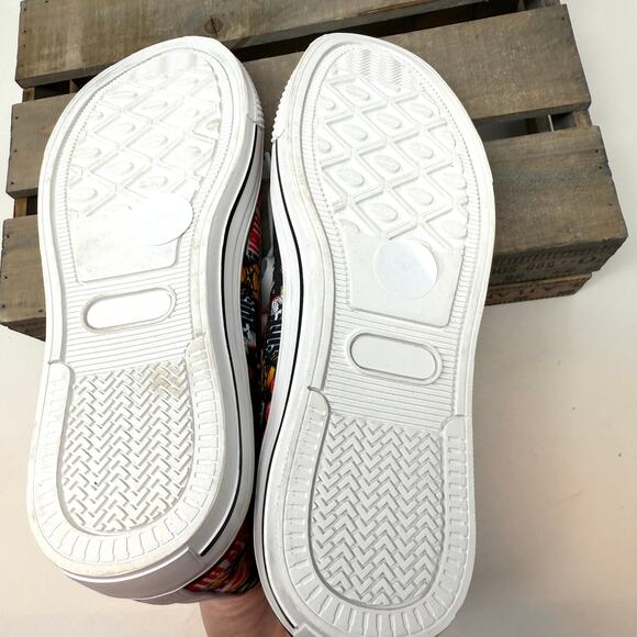 Broadway Theater Grease Wicked Mamma Mia Rent High Top Sneakers Size 7 - Picture 9 of 10